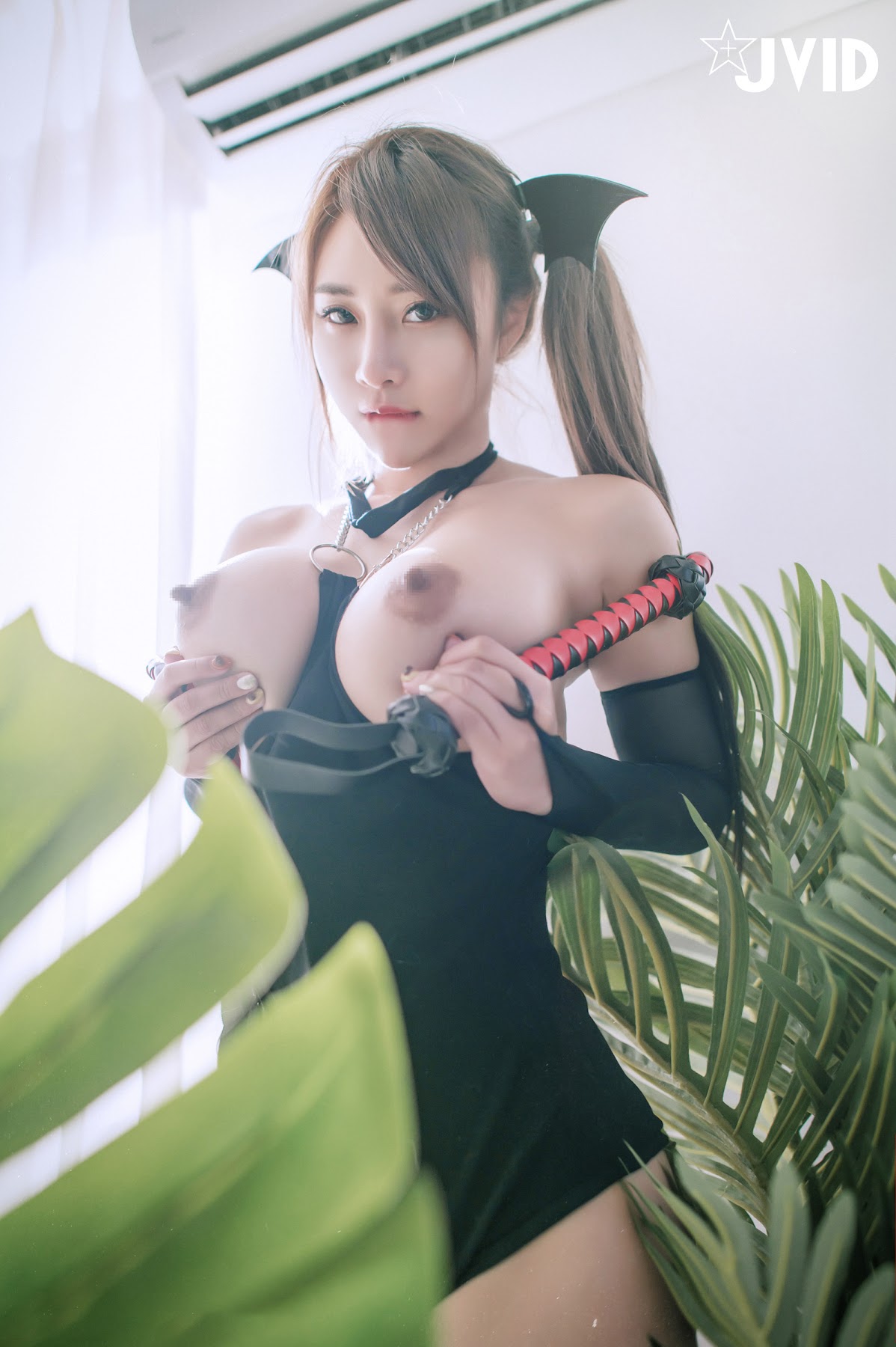 [JVID] Lele 樂樂 – 情色空姐&黑暗惡魔 - P43