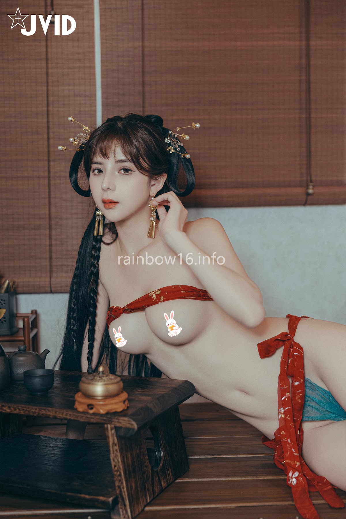 [JVID] 小米恩Mina – 裸身淫想渡中秋 - P100