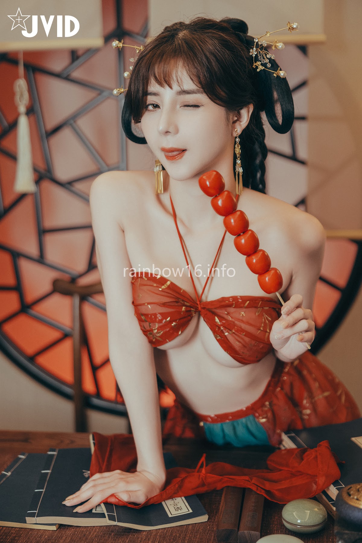 [JVID] 小米恩Mina – 裸身淫想渡中秋 - P12