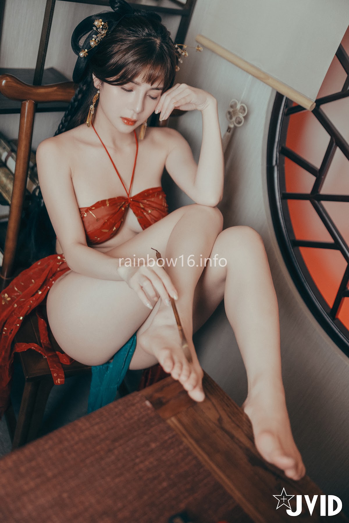 [JVID] 小米恩Mina – 裸身淫想渡中秋 - P140
