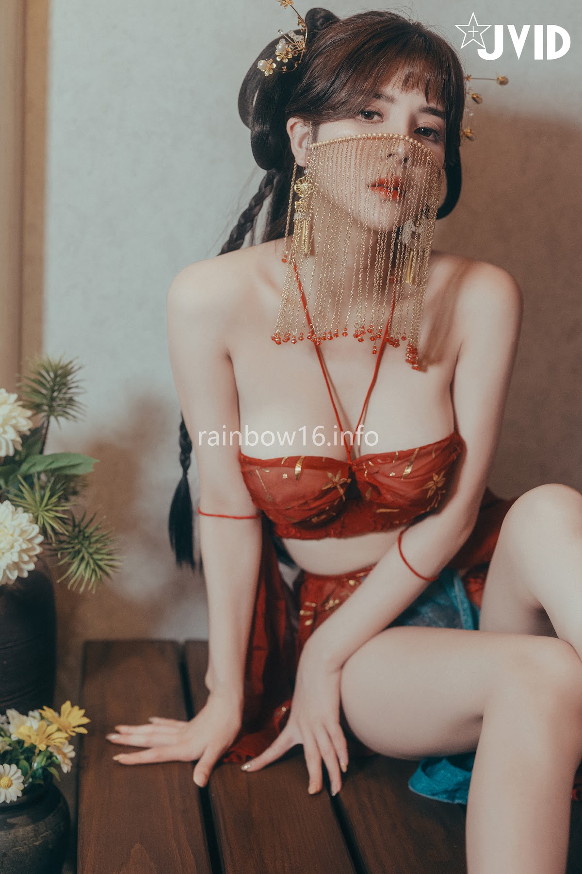 [JVID] 小米恩Mina – 裸身淫想渡中秋 - P34