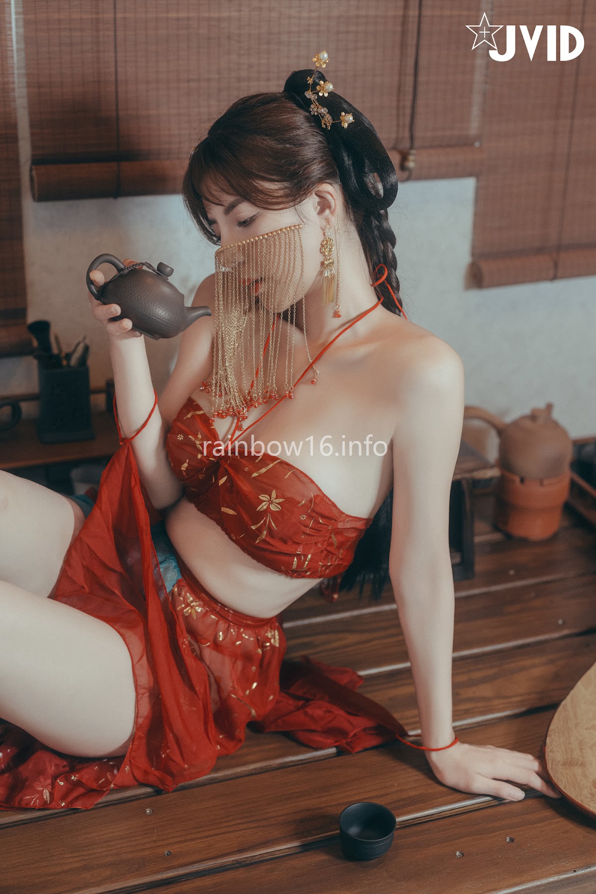 [JVID] 小米恩Mina – 裸身淫想渡中秋 - P43