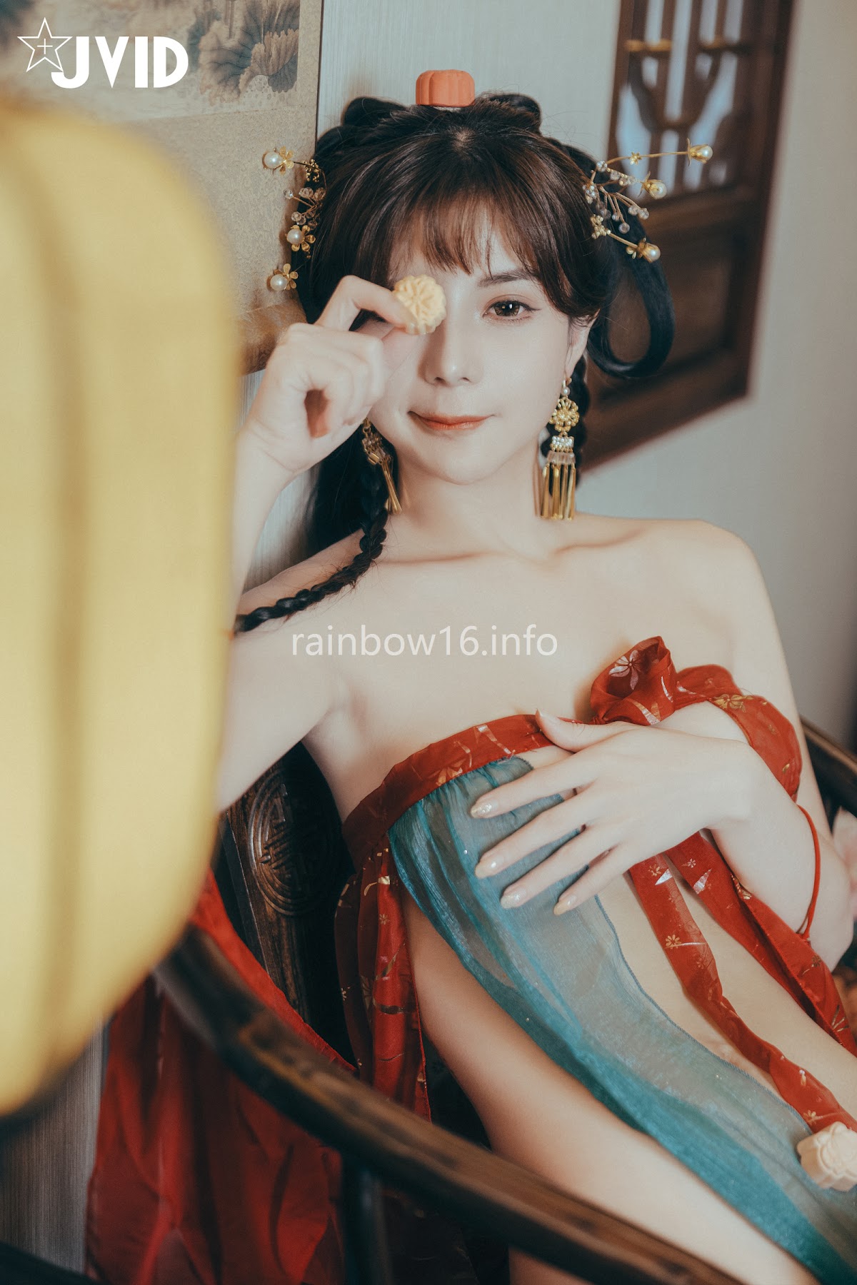 [JVID] 小米恩Mina – 裸身淫想渡中秋 - P88