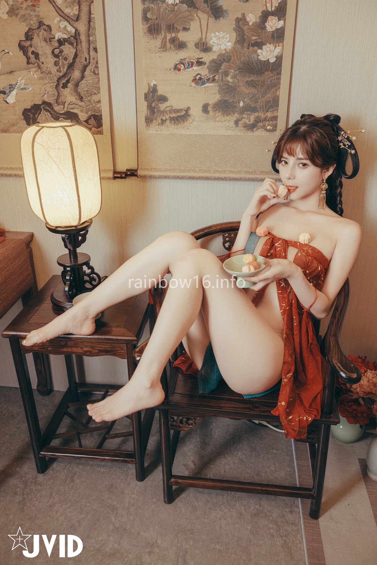 [JVID] 小米恩Mina – 裸身淫想渡中秋 - P94