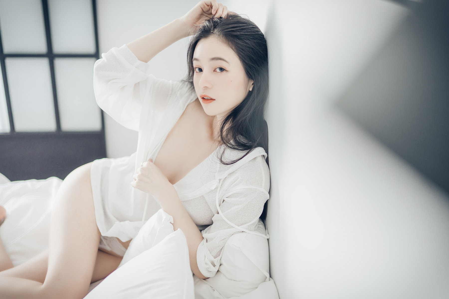 [JVID] 辰辰 – 午后阳光-透视连衣 - P25