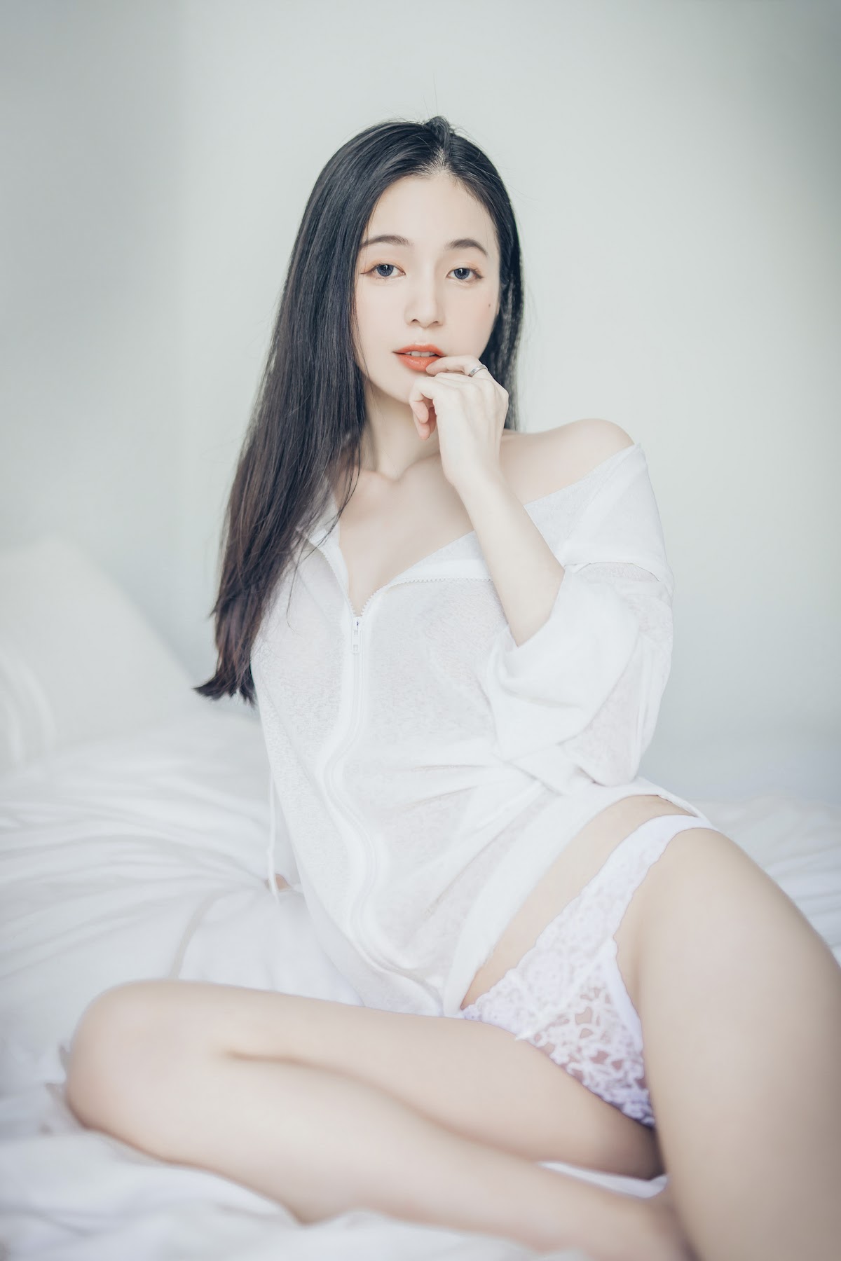 [JVID] 辰辰 – 午后阳光-透视连衣 - P31