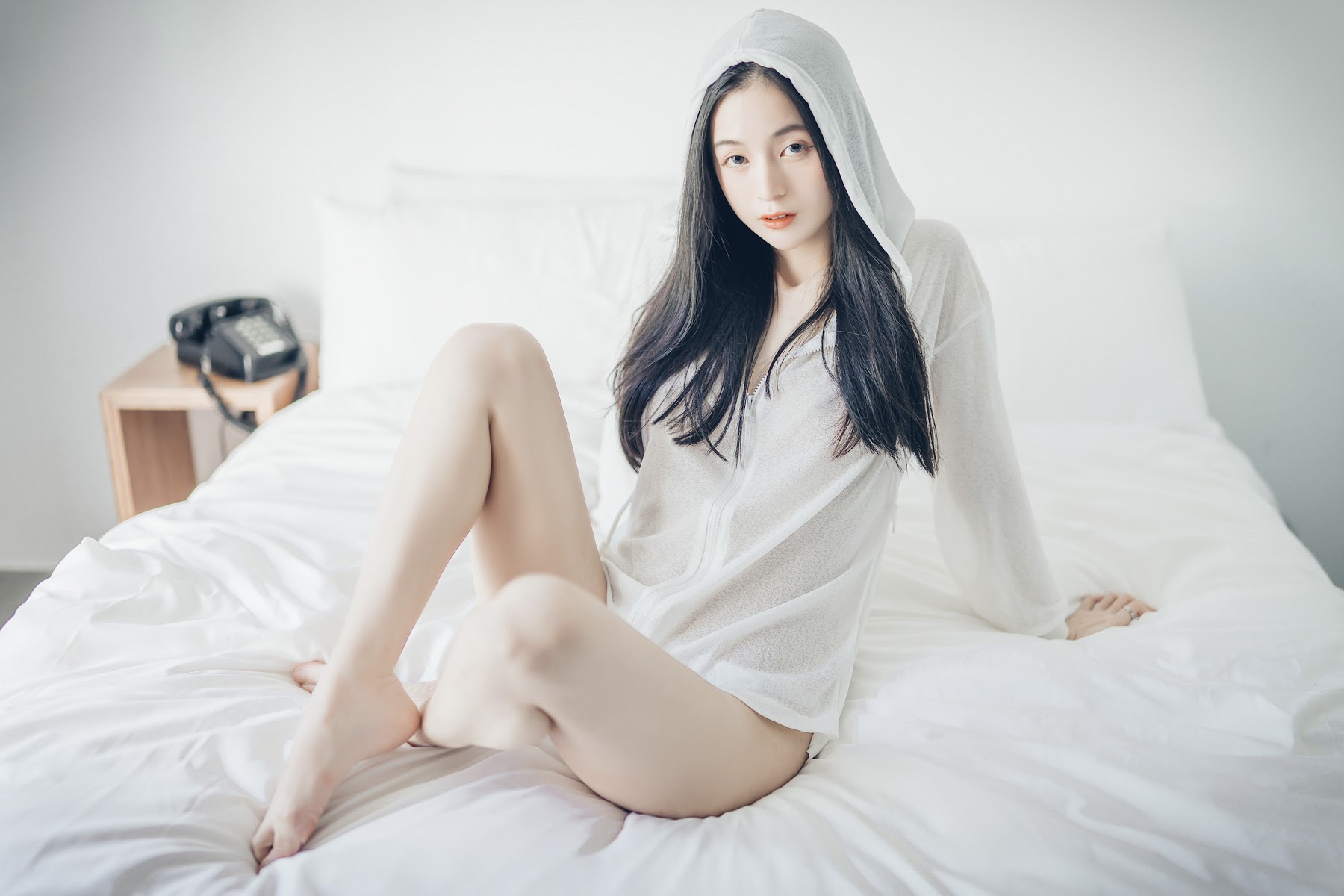 [JVID] 辰辰 – 午后阳光-透视连衣 - P36