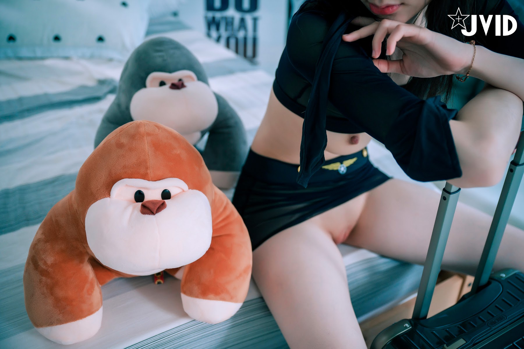 [JVID] 阿黎 LetheKhaos – 前往高潮的旅客 - P111