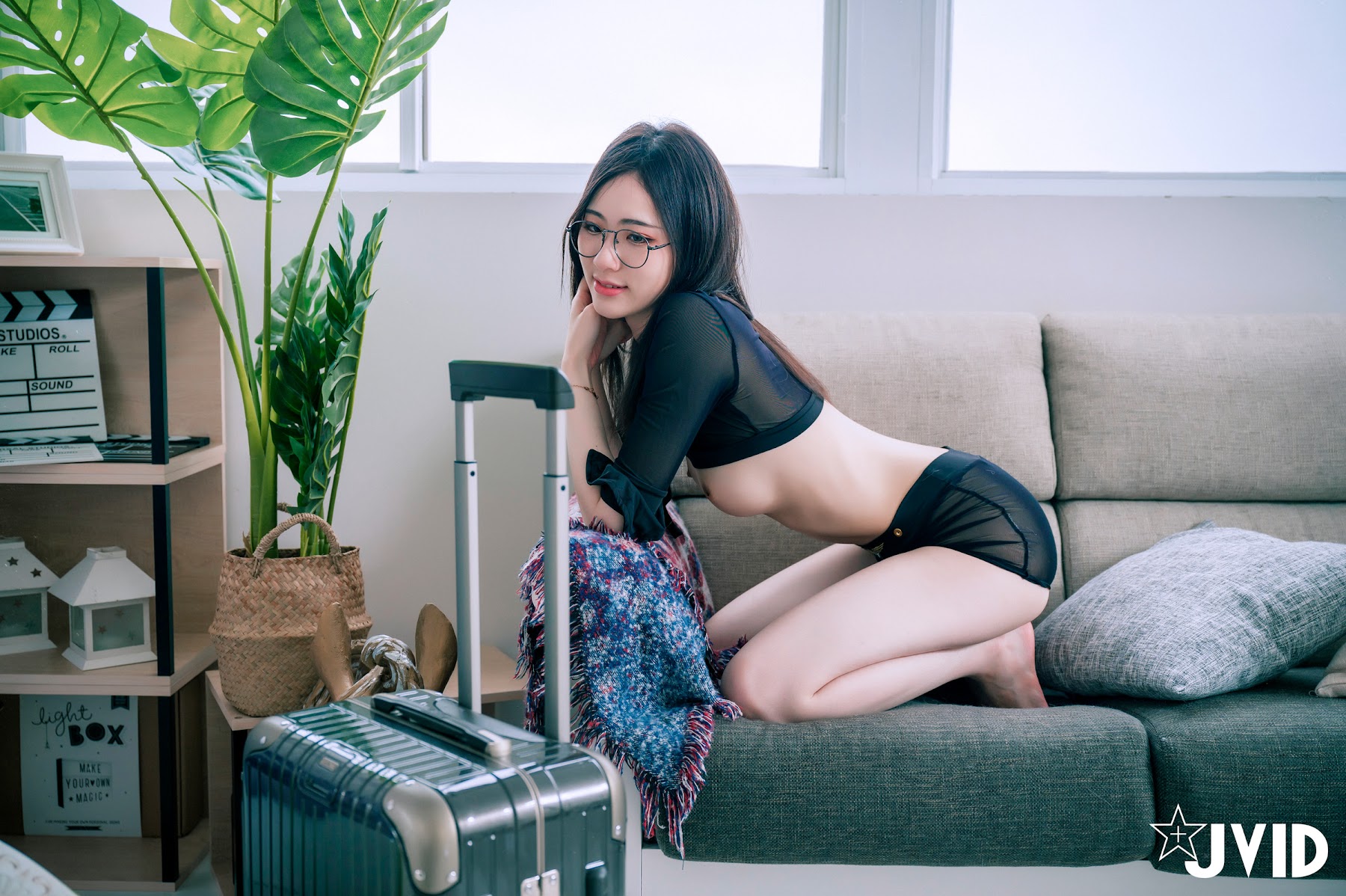 [JVID] 阿黎 LetheKhaos – 前往高潮的旅客 - P122