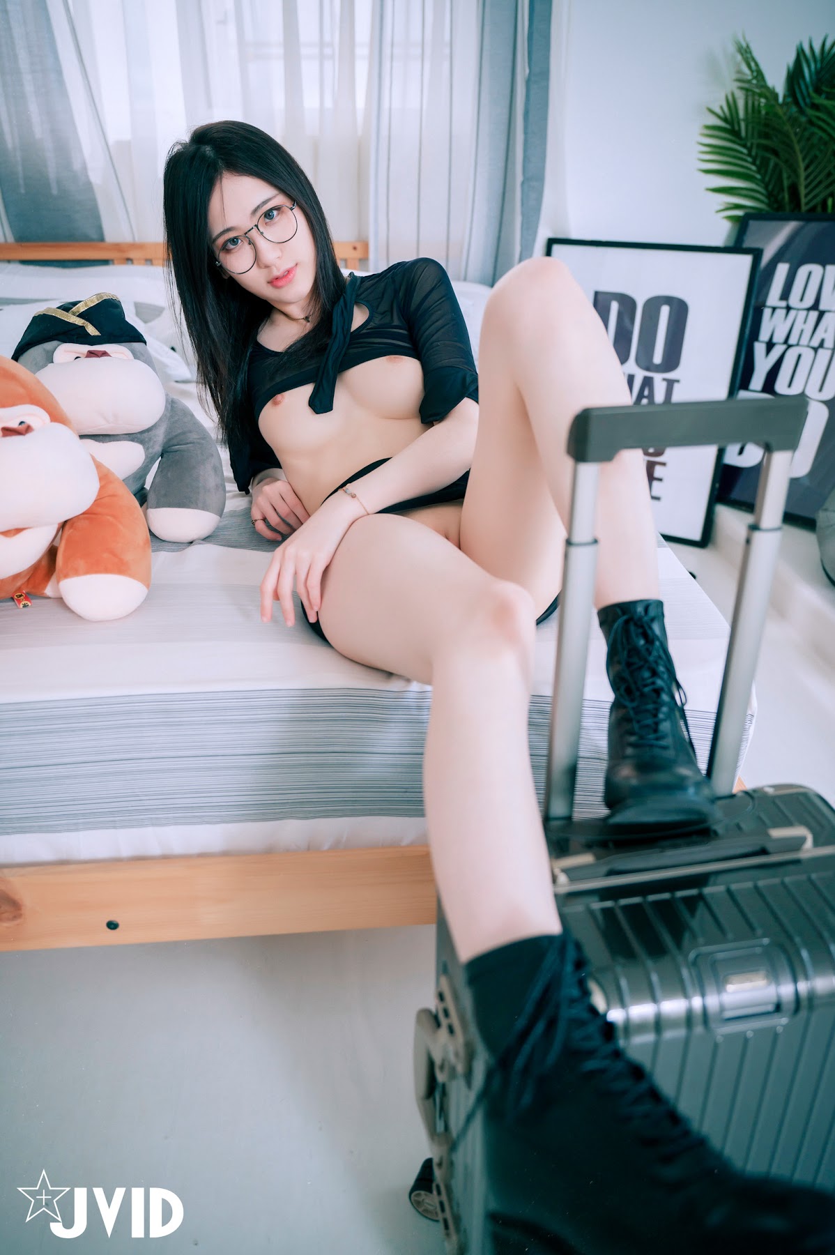 [JVID] 阿黎 LetheKhaos – 前往高潮的旅客 - P21
