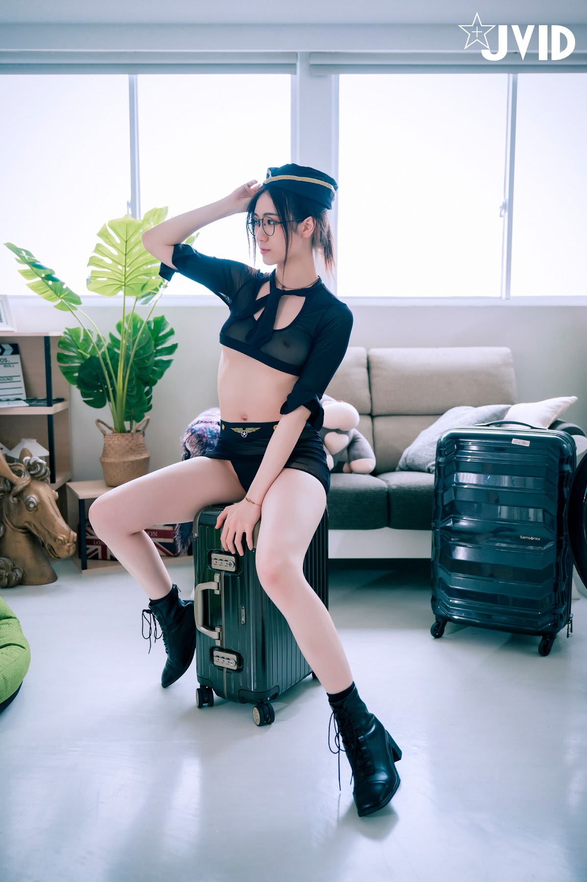 [JVID] 阿黎 LetheKhaos – 前往高潮的旅客 - P50
