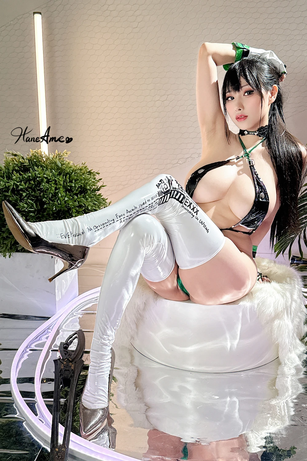 Cosplay HaneAme 雨波 – Stellar Blade Eve Planet Diving Suit EXPLOSION - P23