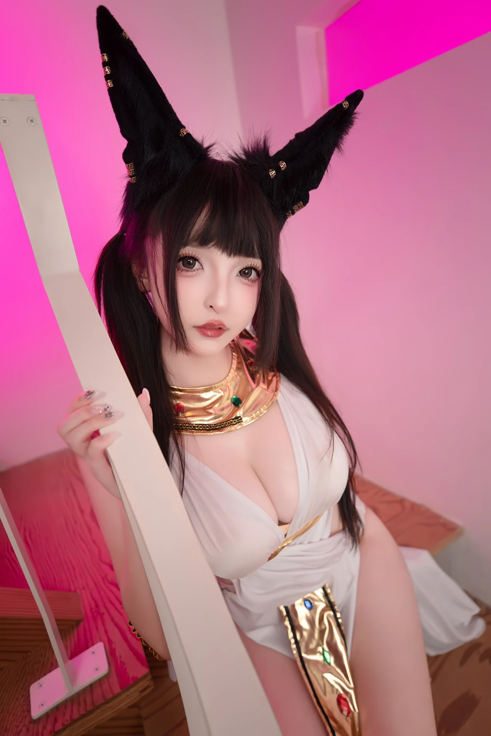 Cosplay 神楽坂真冬 – 埃及野猫 - P46