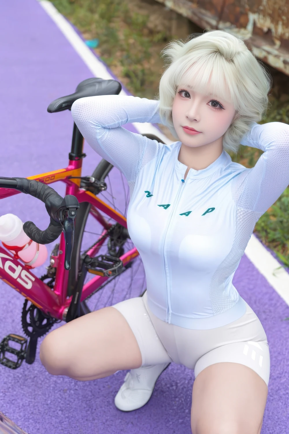 Cosplay Yuuhui玉汇 – 骑行日志 Set.01 - P19
