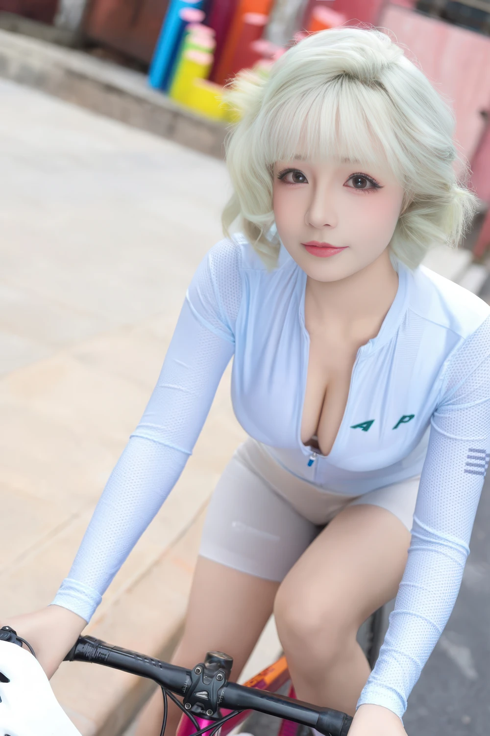 Cosplay Yuuhui玉汇 – 骑行日志 Set.01 - P32