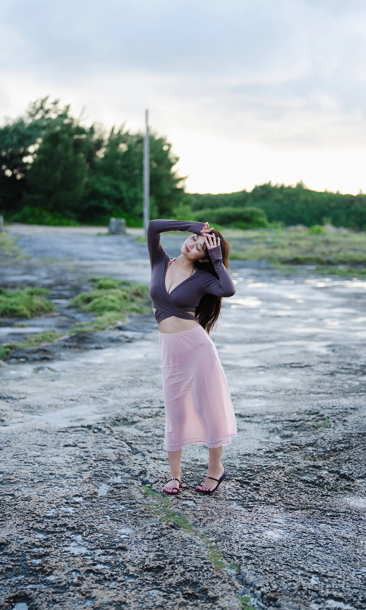 Yuka Iguchi 井口裕香, 週プレ Photo Book 「恋する沖縄。」 Set.02 - P21