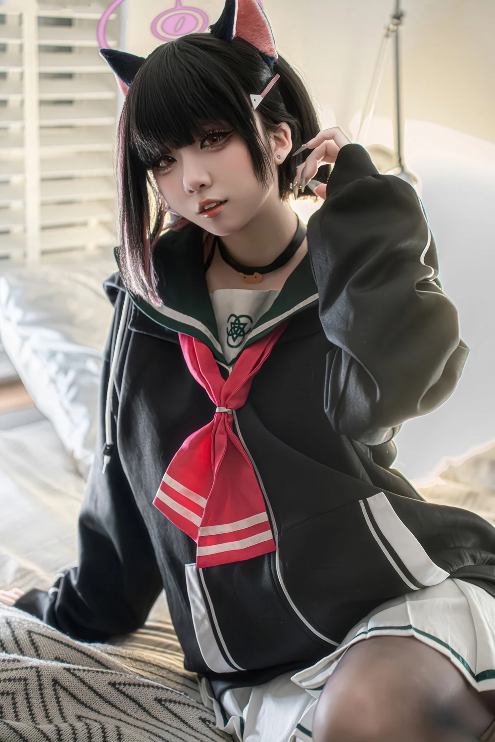 Cosplay 纸悦Etsu_ko – 蔚蓝档案 杏山和纱 - P11