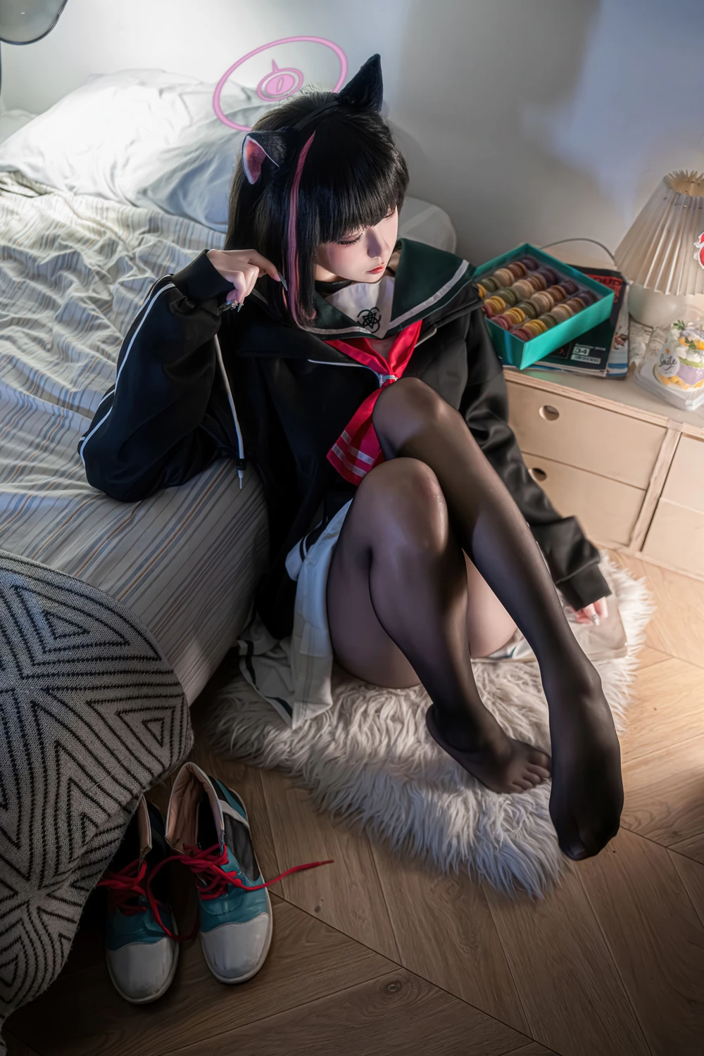 Cosplay 纸悦Etsu_ko – 蔚蓝档案 杏山和纱 - P3