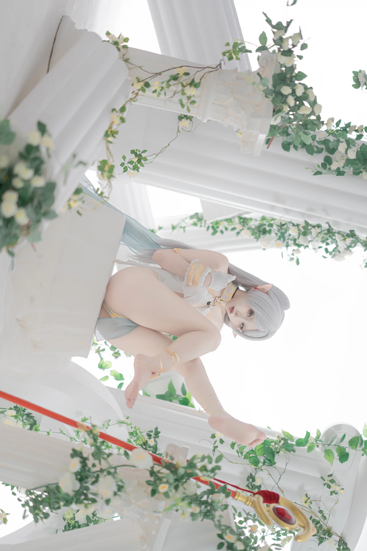 Cosplay 纸悦Etsu_ko – 葬送的芙莉莲 芙莉莲 舞娘 - P14