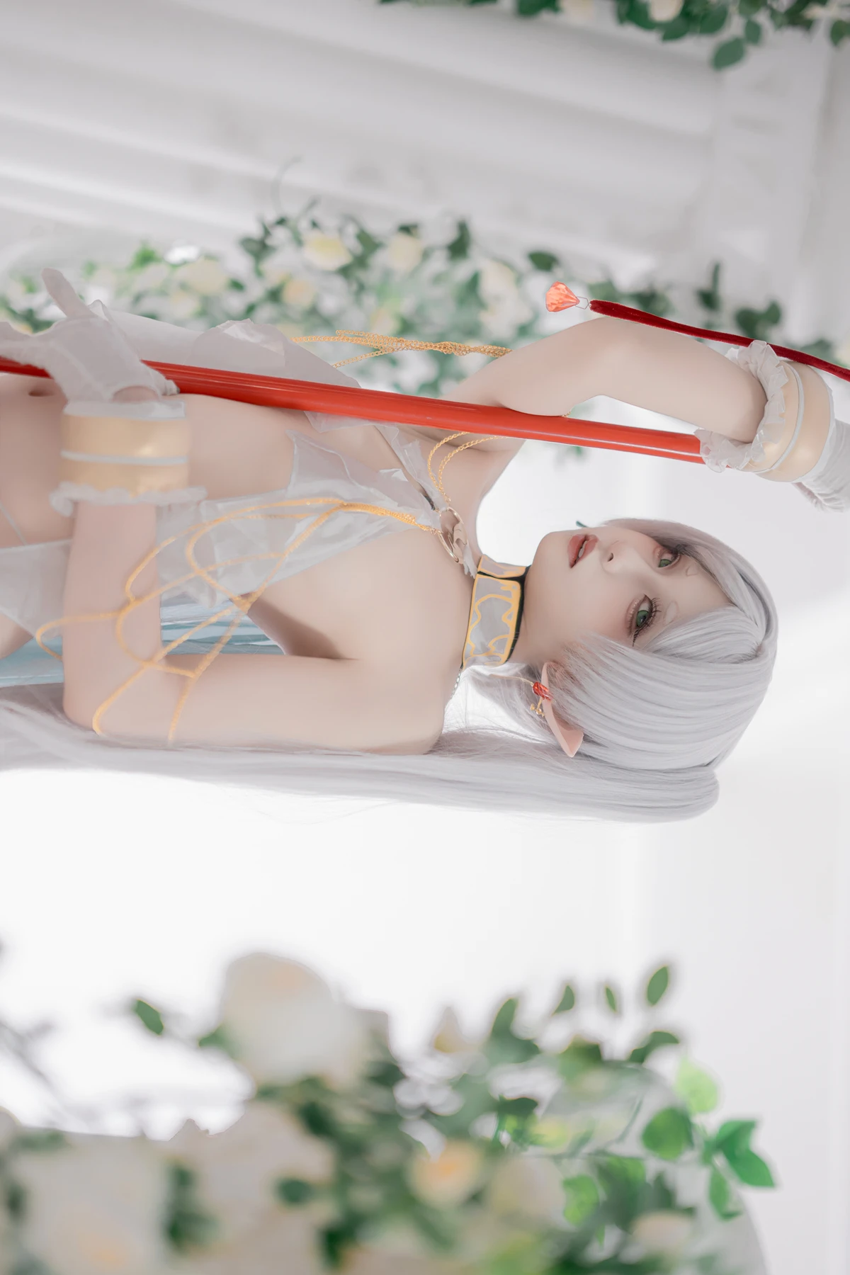 Cosplay 纸悦Etsu_ko – 葬送的芙莉莲 芙莉莲 舞娘 - P17