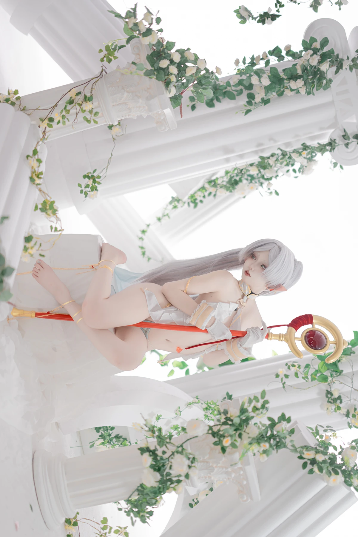 Cosplay 纸悦Etsu_ko – 葬送的芙莉莲 芙莉莲 舞娘 - P22