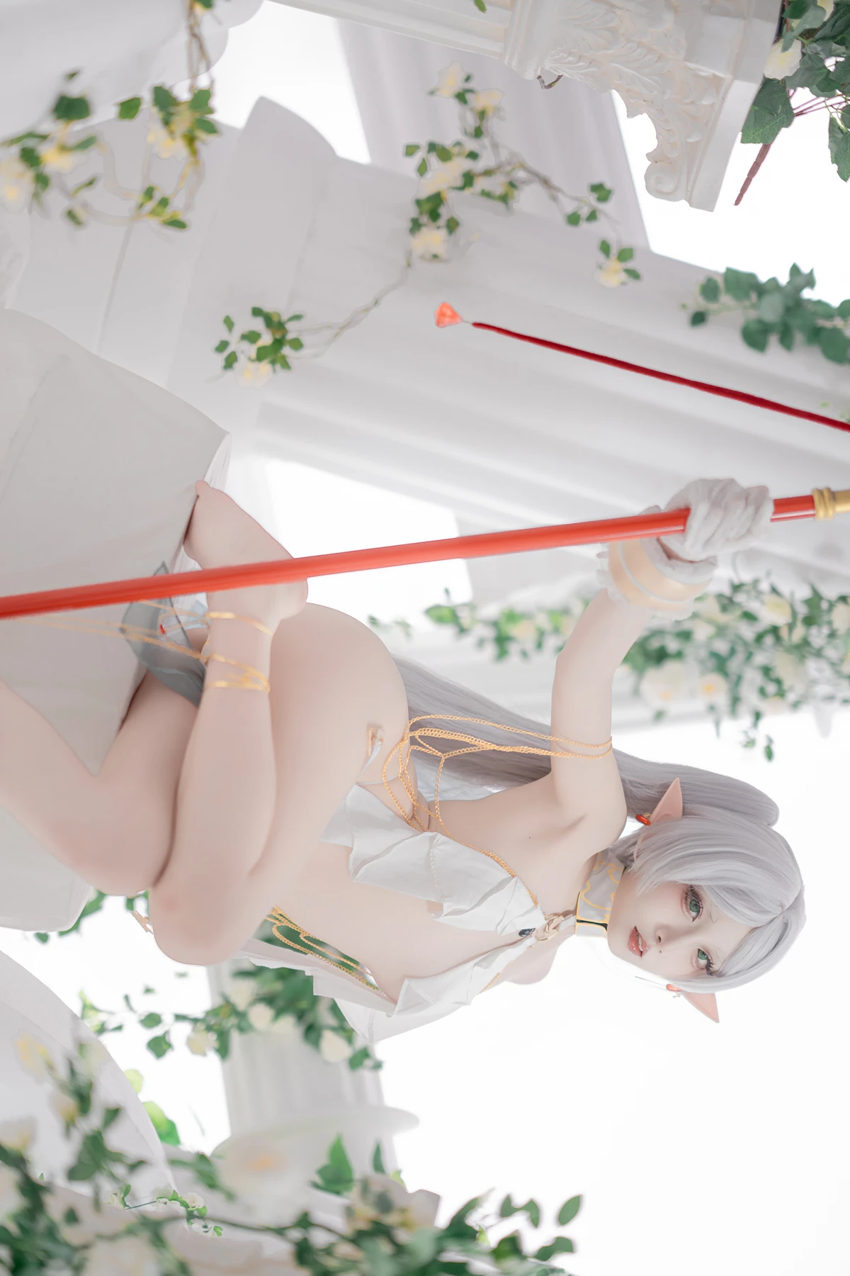Cosplay 纸悦Etsu_ko – 葬送的芙莉莲 芙莉莲 舞娘 - P24