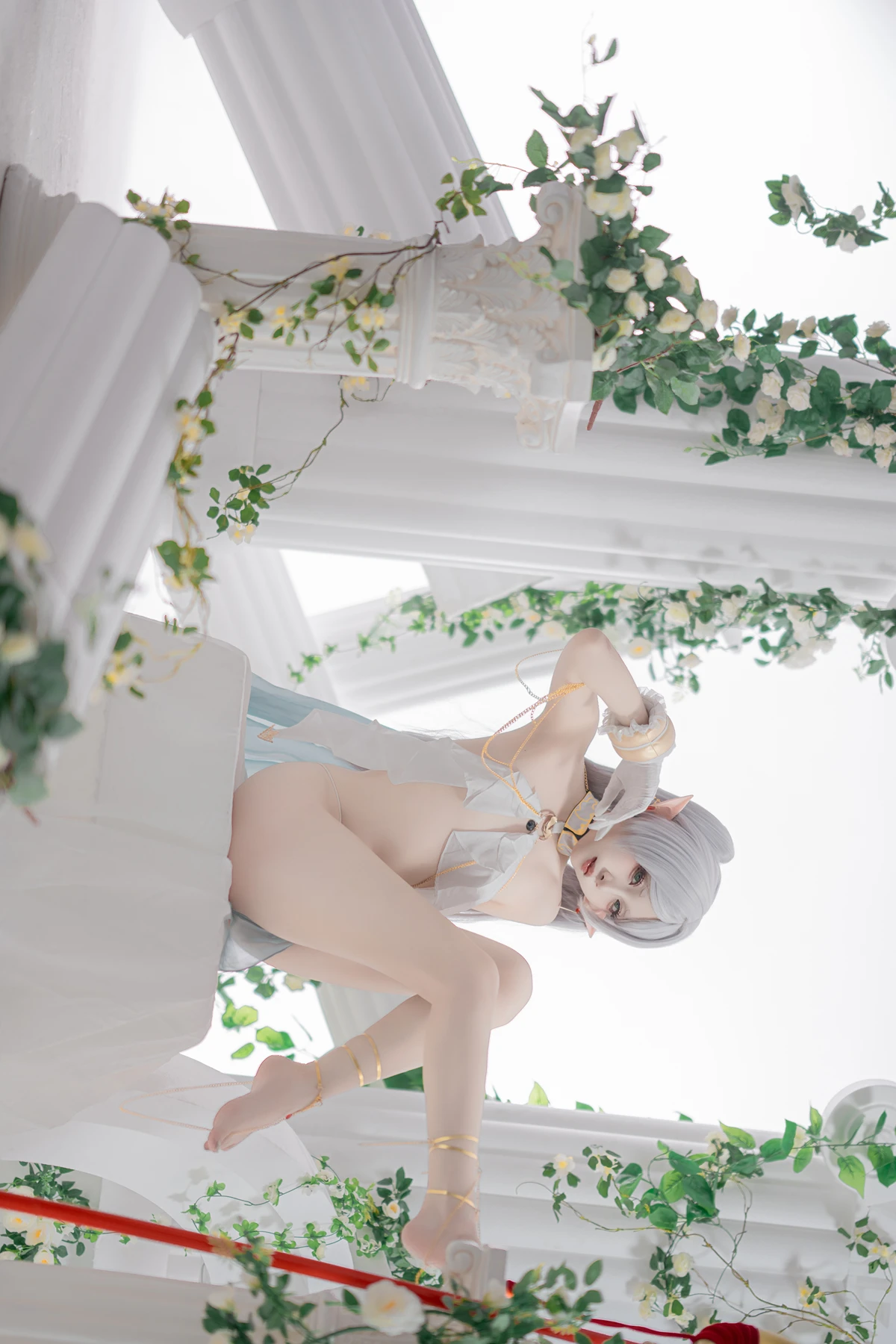 Cosplay 纸悦Etsu_ko – 葬送的芙莉莲 芙莉莲 舞娘 - P2