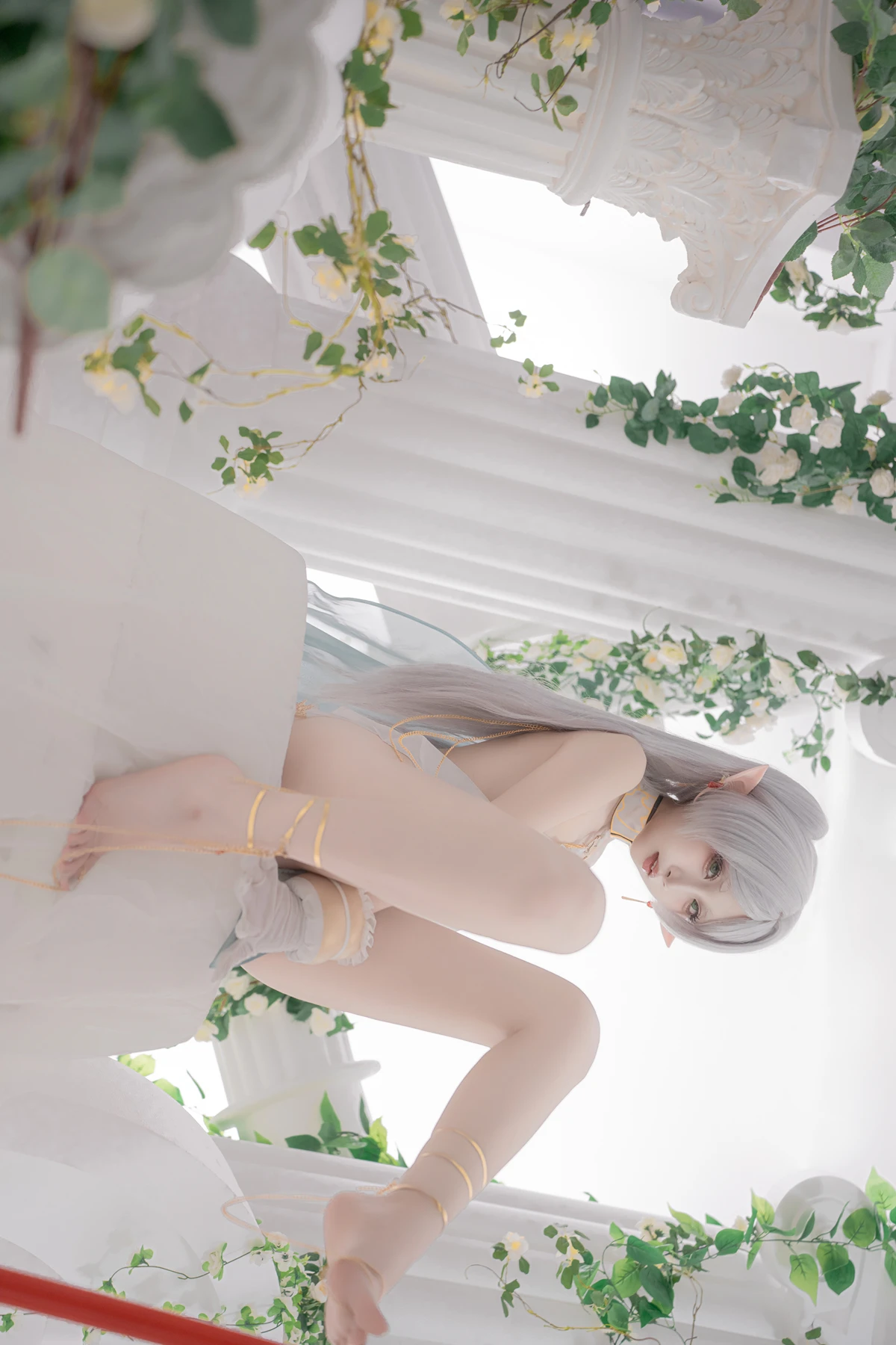 Cosplay 纸悦Etsu_ko – 葬送的芙莉莲 芙莉莲 舞娘 - P31
