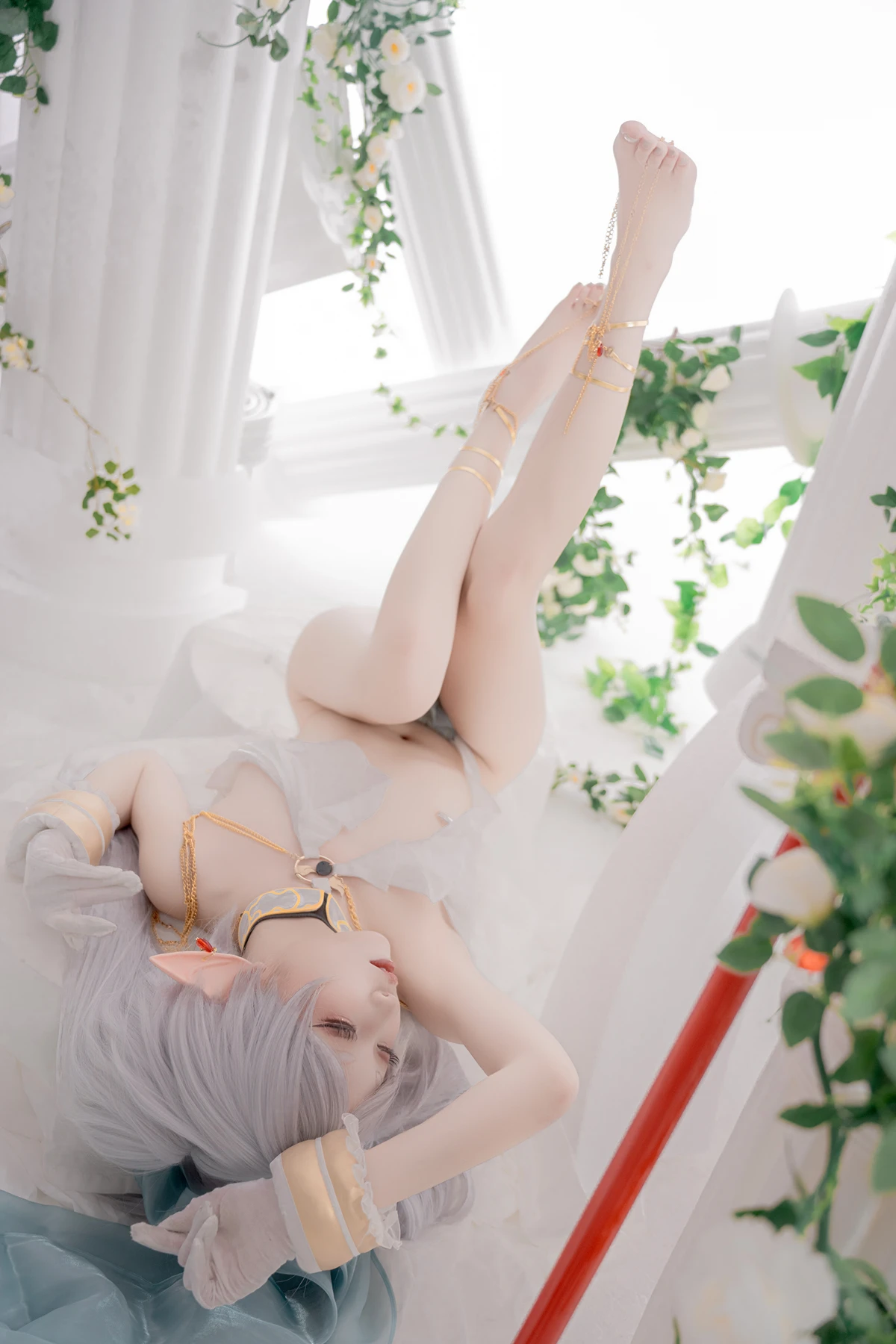Cosplay 纸悦Etsu_ko – 葬送的芙莉莲 芙莉莲 舞娘 - P47
