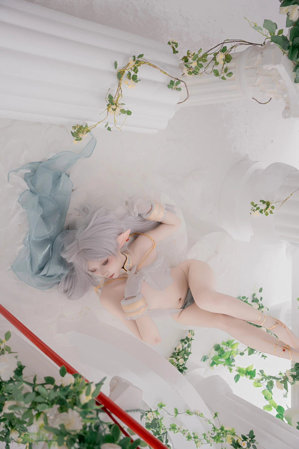 Cosplay 纸悦Etsu_ko – 葬送的芙莉莲 芙莉莲 舞娘 - P48