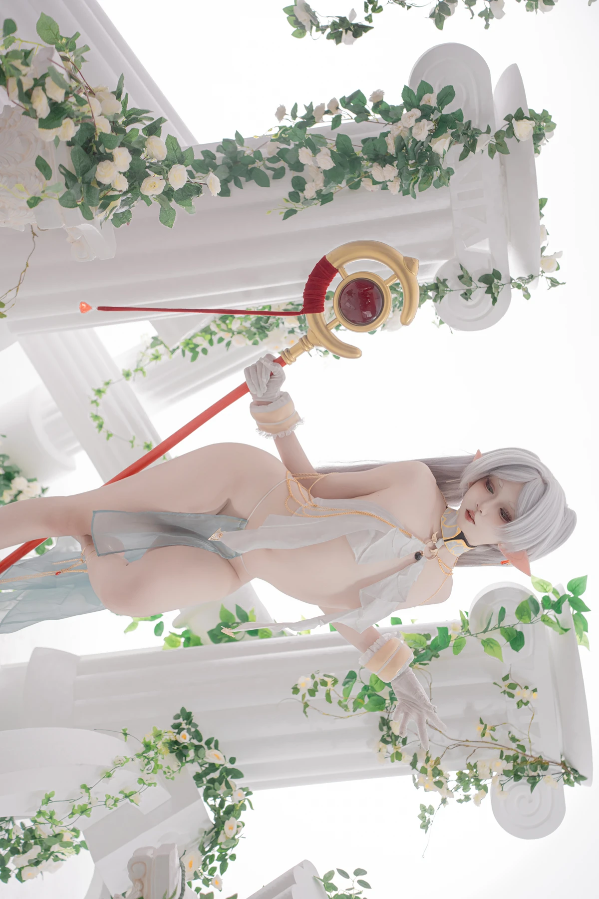 Cosplay 纸悦Etsu_ko – 葬送的芙莉莲 芙莉莲 舞娘 - P51