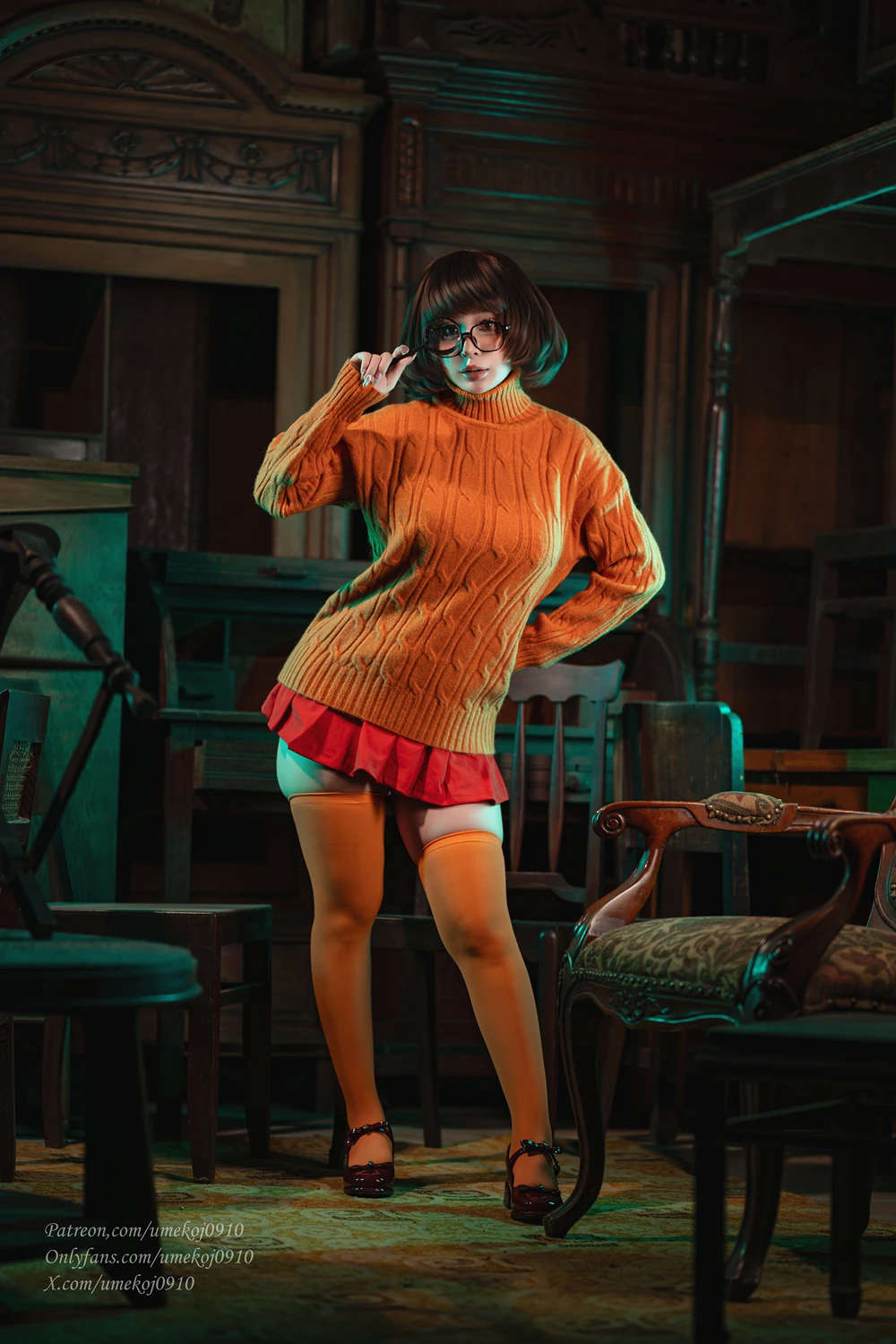 Cosplay Umeko.J – Velma Scooby Doo - P1
