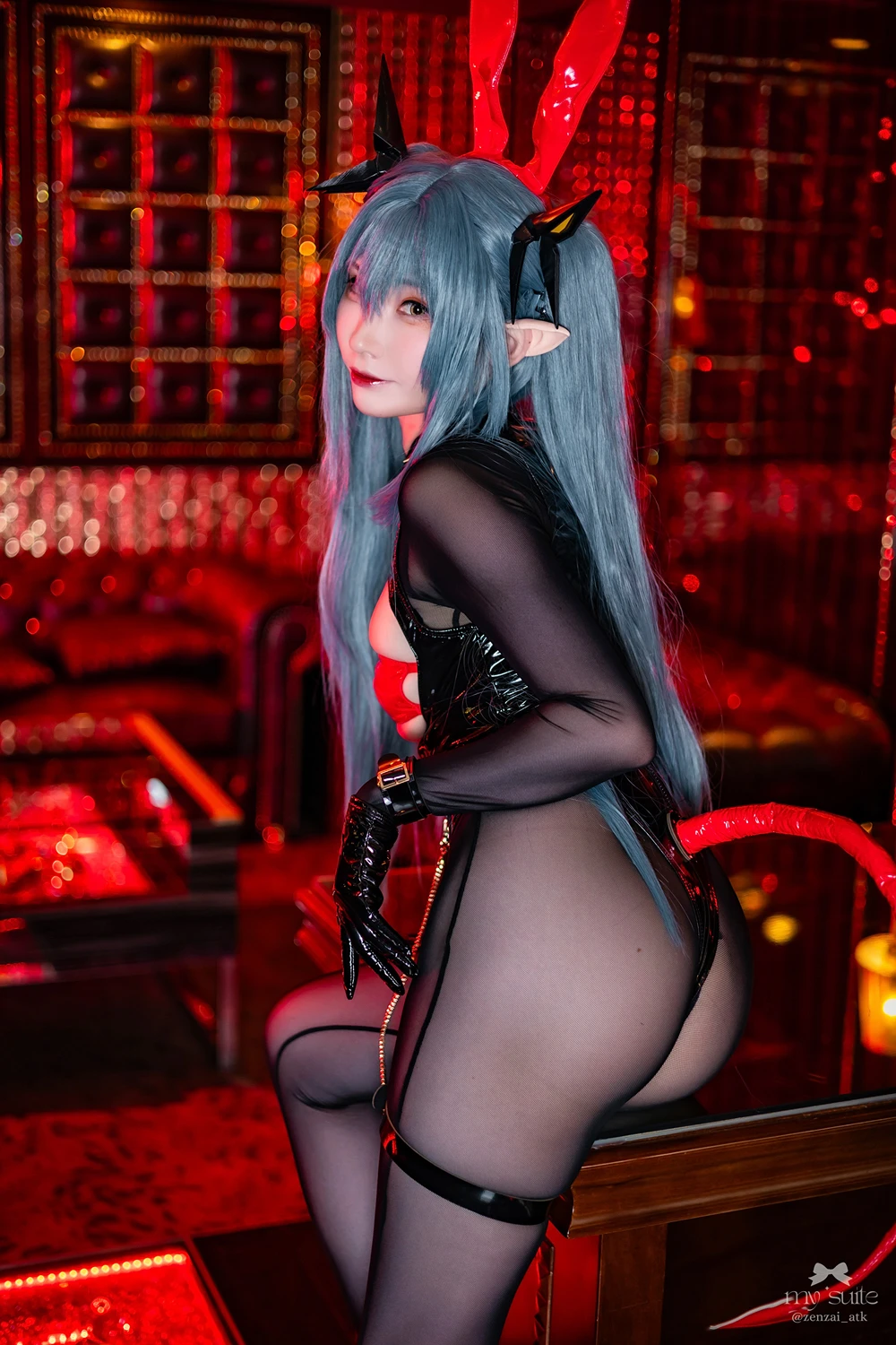 Cosplay Atsukiあつき – 碧蓝航线 莫加多尔＆雷根斯堡 Set.03 - P52