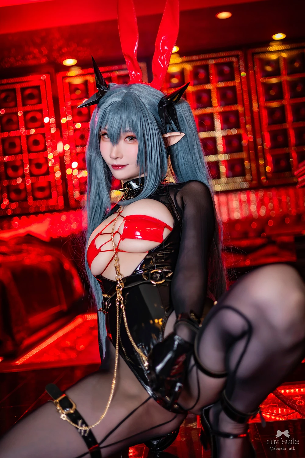 Cosplay Atsukiあつき – 碧蓝航线 莫加多尔＆雷根斯堡 Set.03 - P63