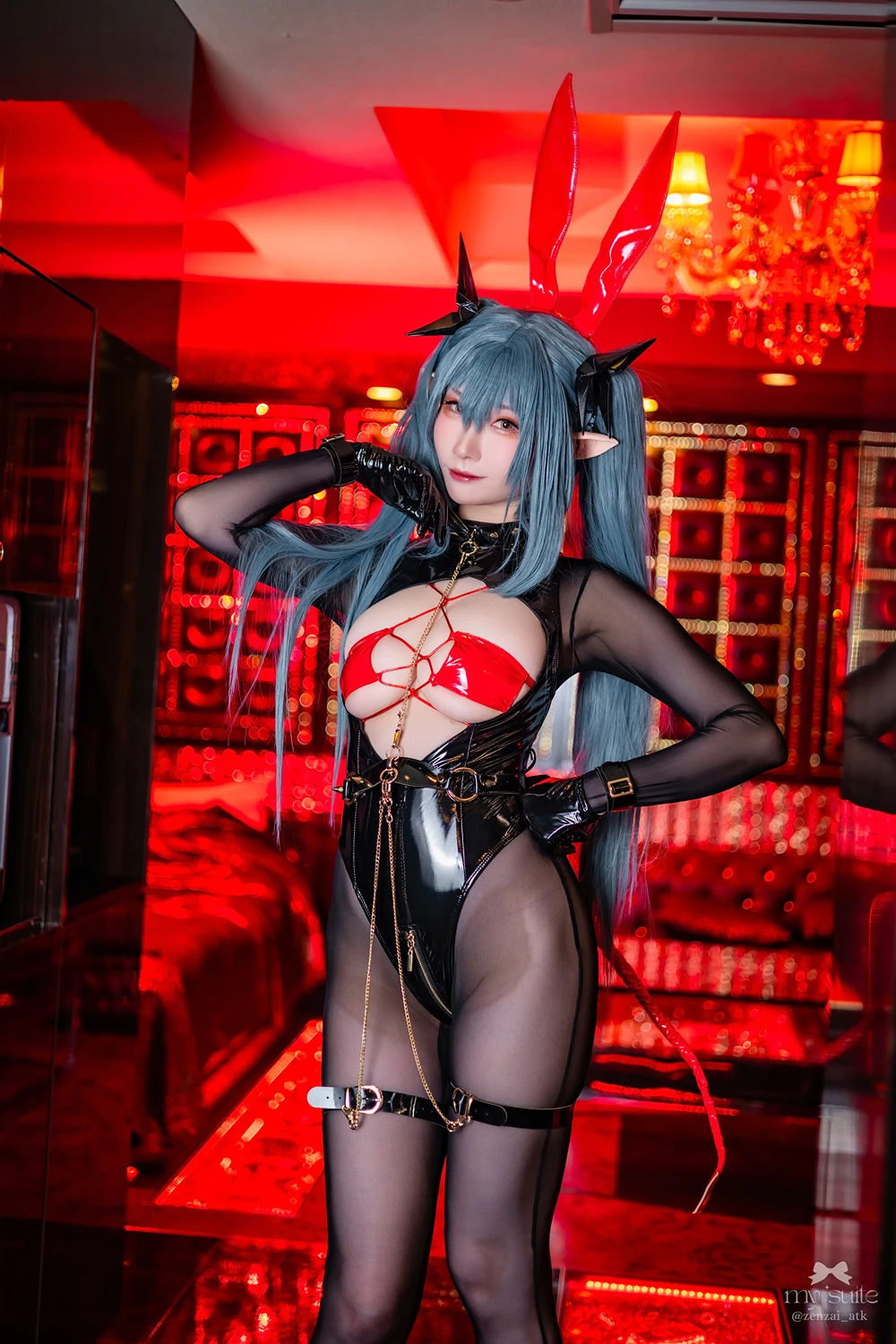 Cosplay Atsukiあつき – 碧蓝航线 莫加多尔＆雷根斯堡 Set.03 - P6