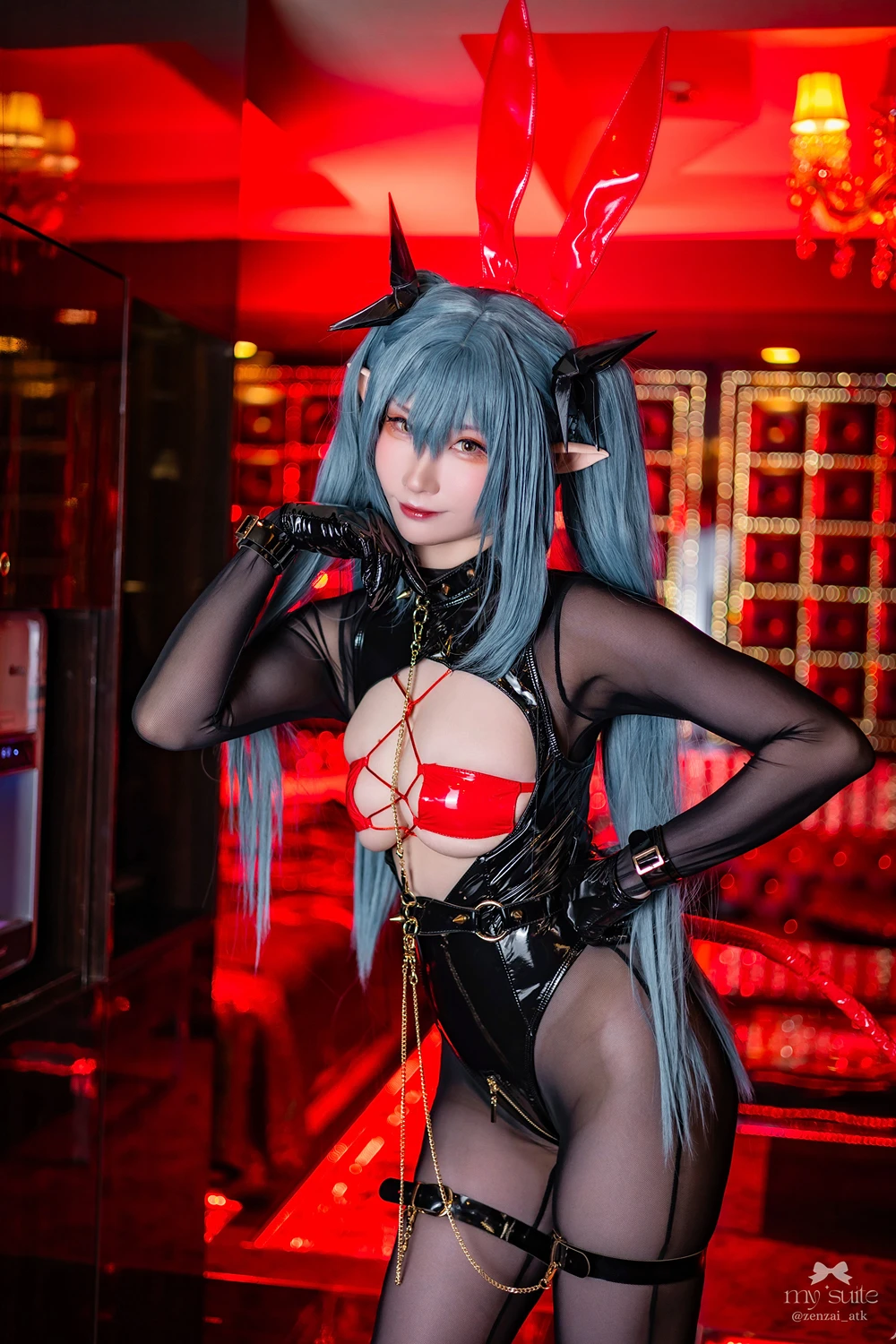 Cosplay Atsukiあつき – 碧蓝航线 莫加多尔＆雷根斯堡 Set.03 - P7