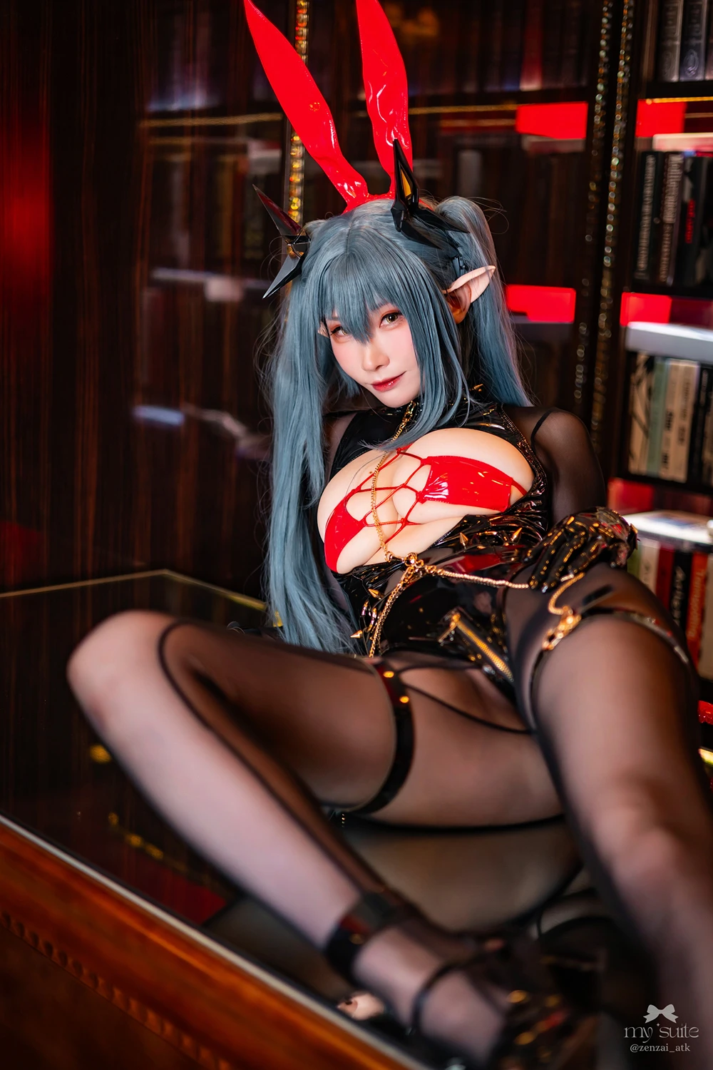 Cosplay Atsukiあつき – 碧蓝航线 莫加多尔＆雷根斯堡 Set.04 - P36