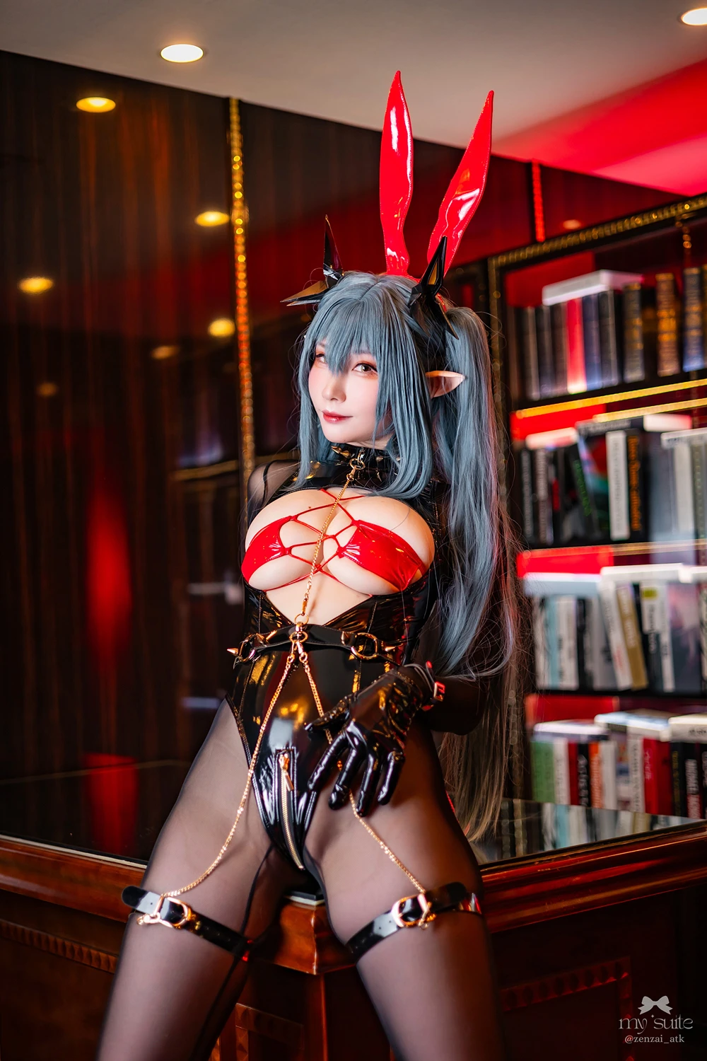 Cosplay Atsukiあつき – 碧蓝航线 莫加多尔＆雷根斯堡 Set.04 - P43