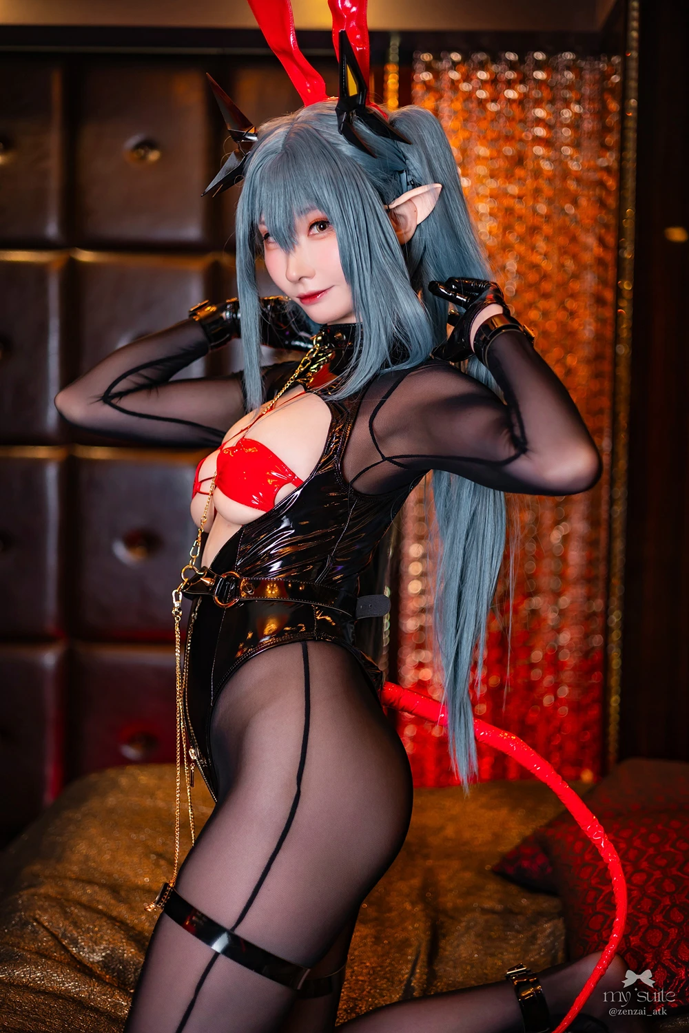Cosplay Atsukiあつき – 碧蓝航线 莫加多尔＆雷根斯堡 Set.04 - P68