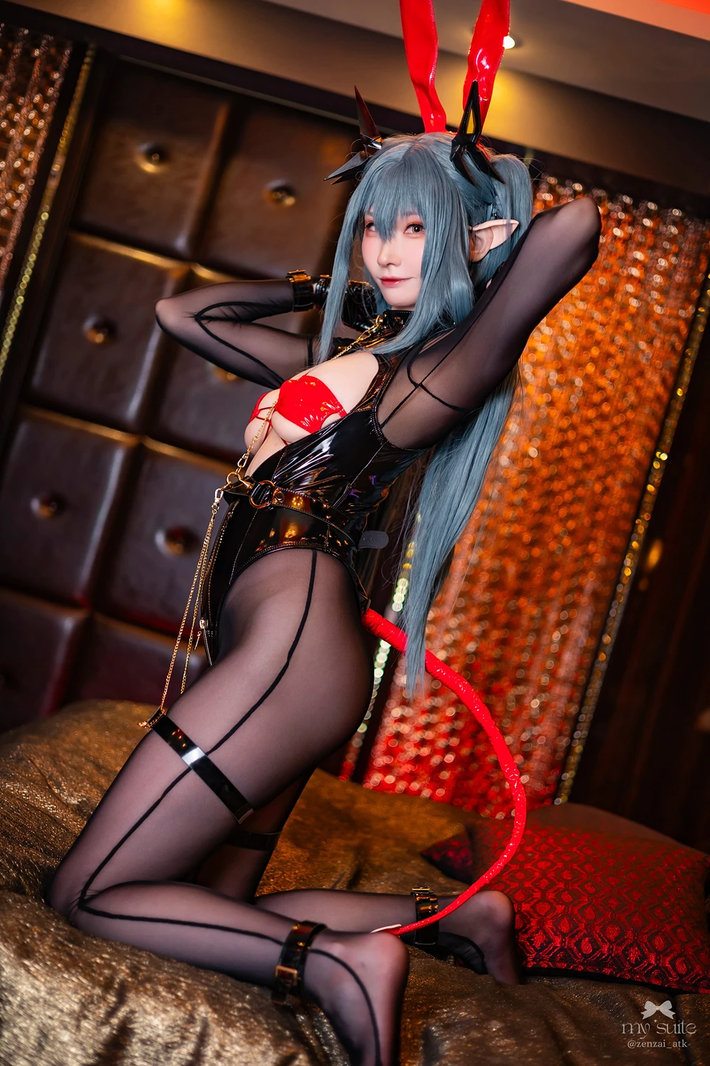 Cosplay Atsukiあつき – 碧蓝航线 莫加多尔＆雷根斯堡 Set.04 - P69