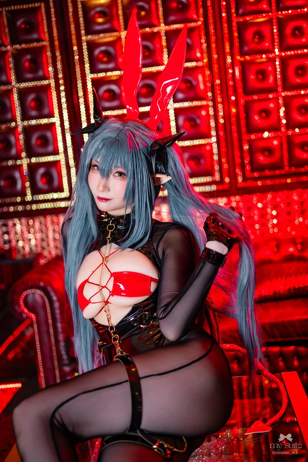 Cosplay Atsukiあつき – 碧蓝航线 莫加多尔＆雷根斯堡 Set.04 - P7