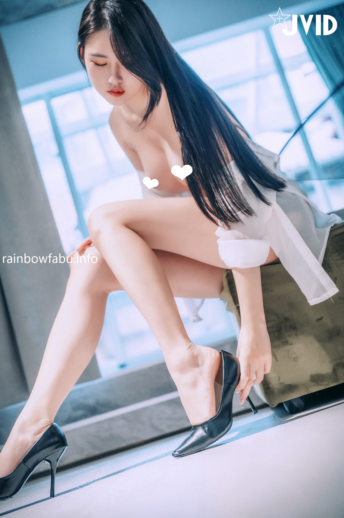 [JVID] 冰冰 – 性感长腿女秘书 - P44
