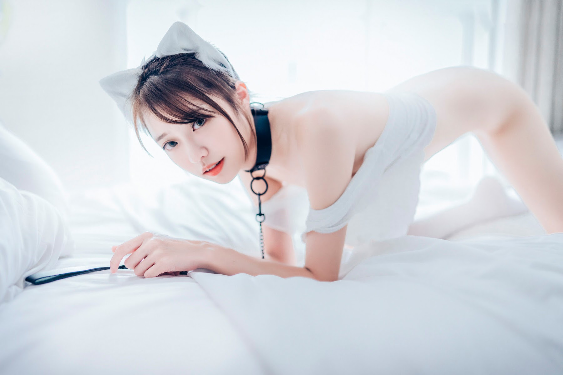 [JVID] 妍妍 Angel – 女孩在trasmart制服與眼鏡 - P148