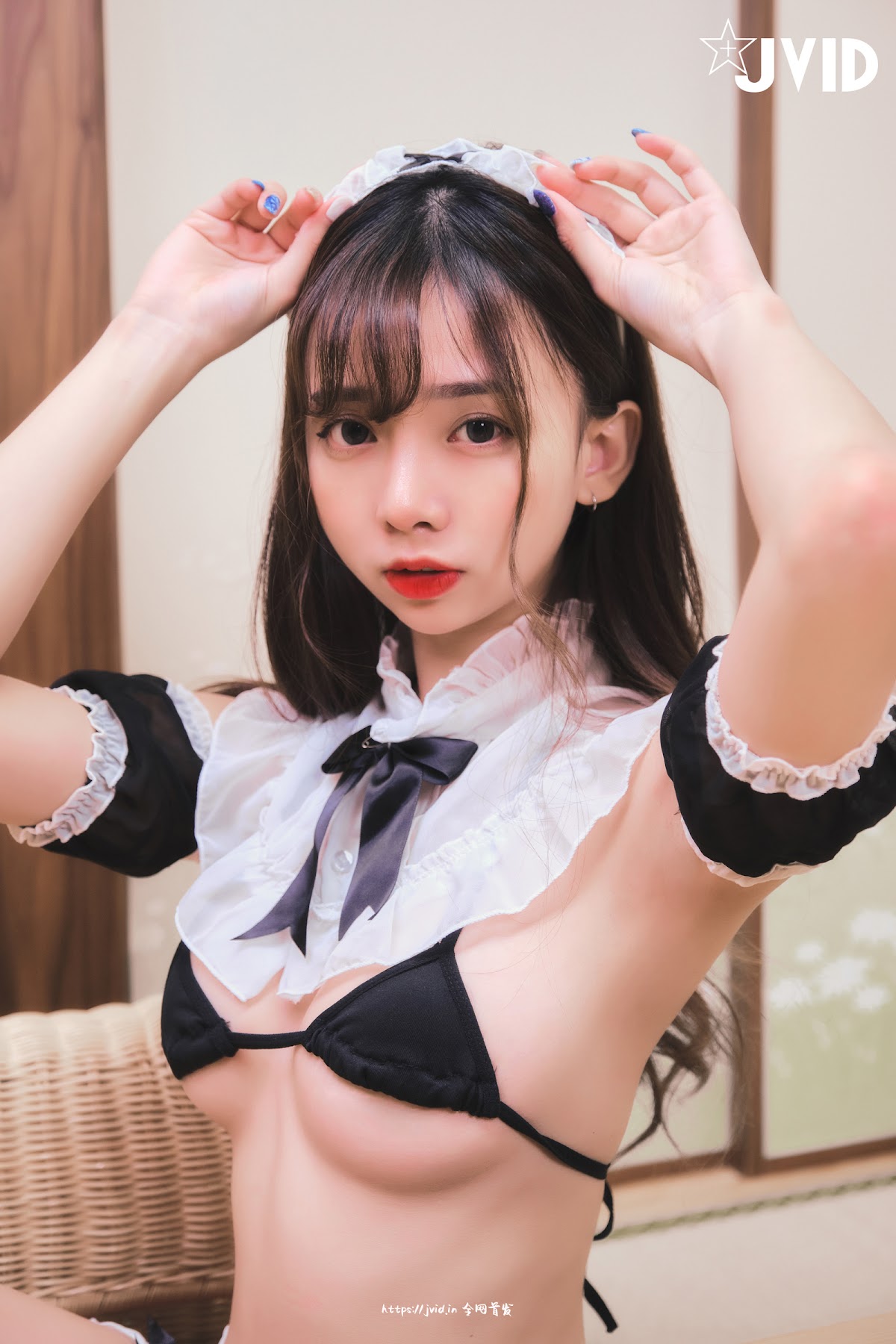 [JVID] ZAZA – 女仆服务-连欲望都蠢蠢欲动了 - P8