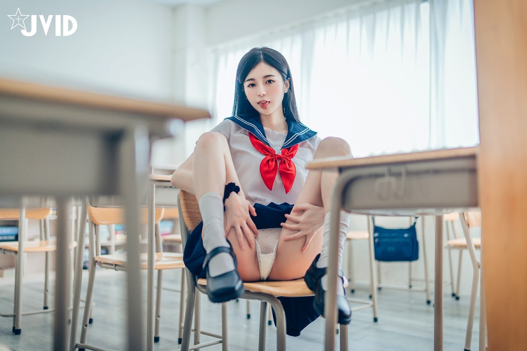 [JVID] 辰辰 – 變態老師的課後輔導 - P49