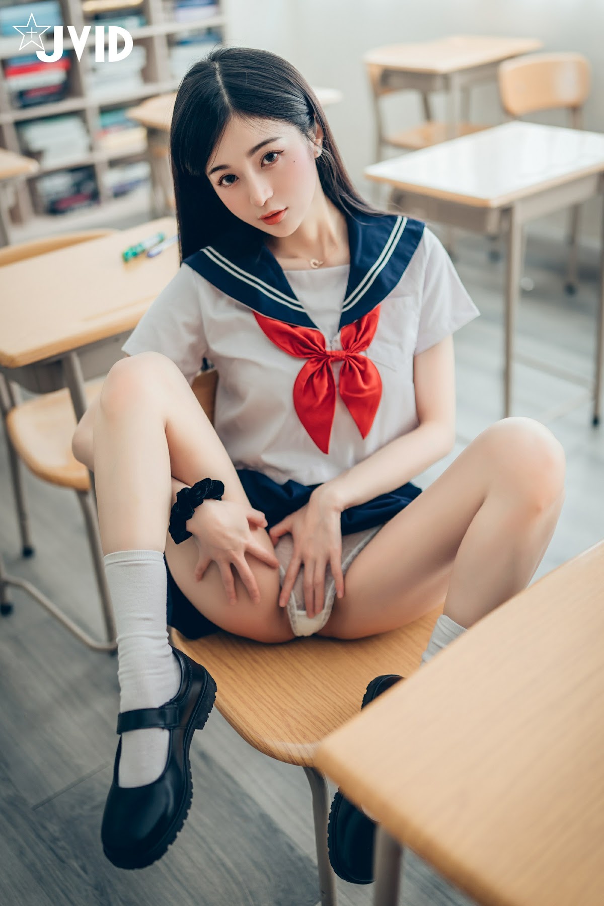 [JVID] 辰辰 – 變態老師的課後輔導 - P50