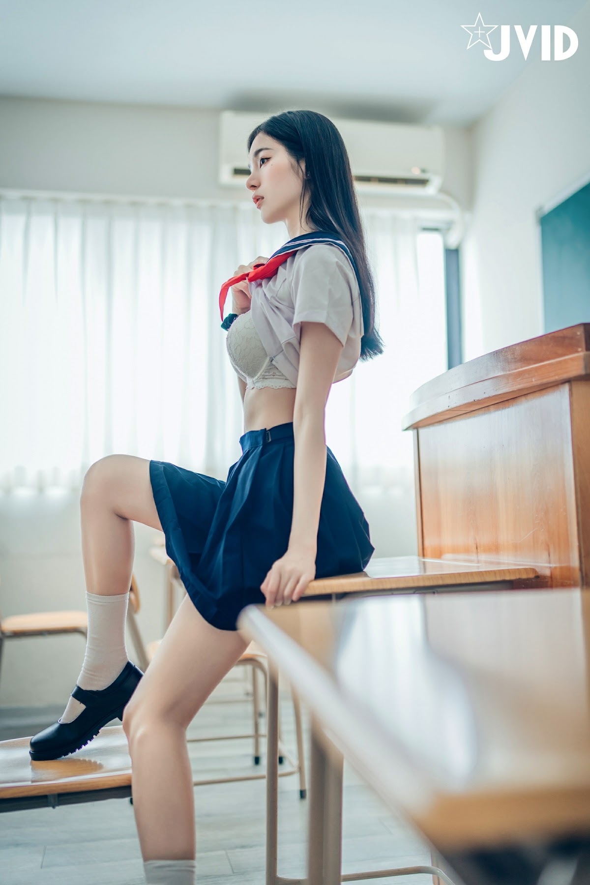 [JVID] 辰辰 – 變態老師的課後輔導 - P51