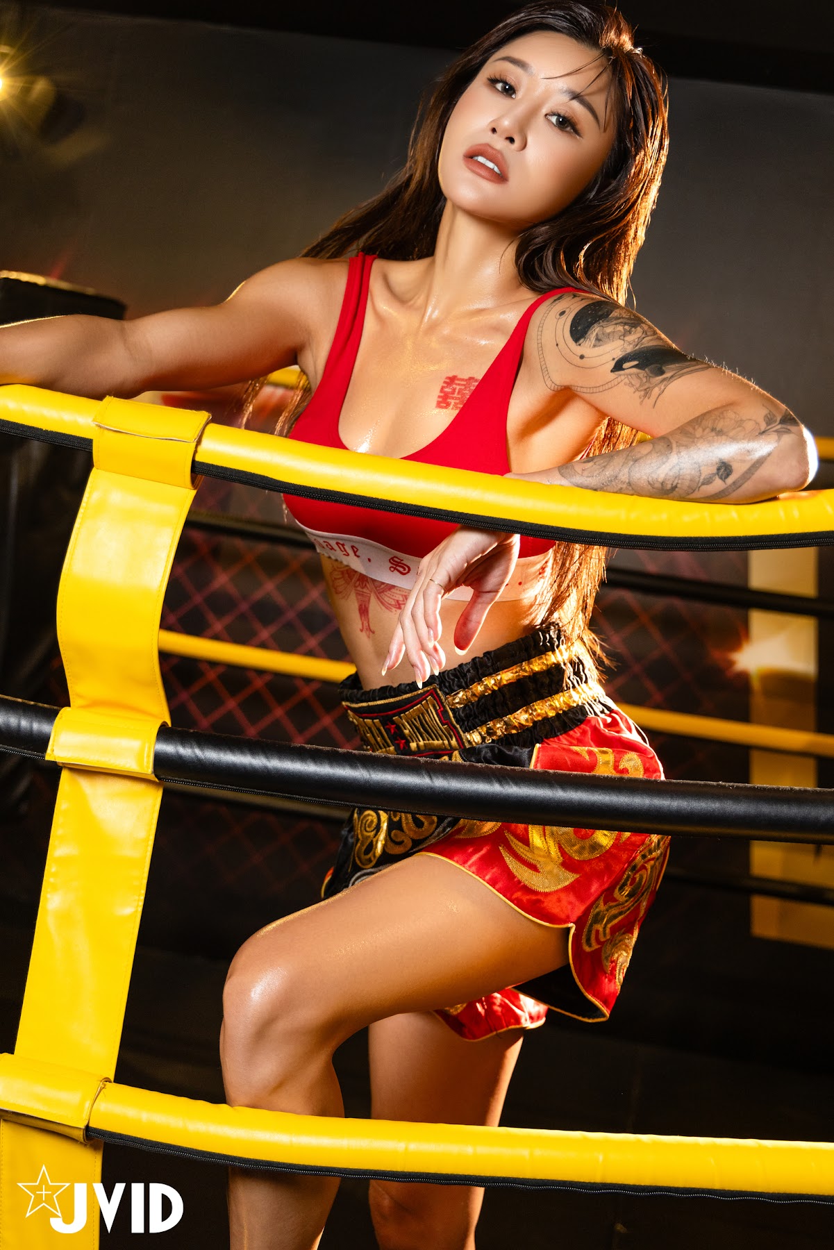 [JVID] Lara 雙囍 – 全裸搏擊擂台 The Empress’s Struggle in the Naked Fight Zone - P88