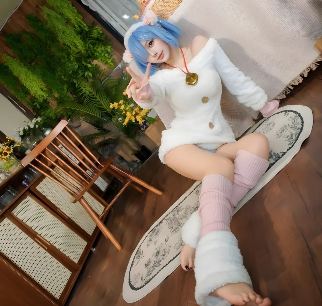 Coser@CatDemon喵崽 (你的喵崽): 等待主人归来的小羊 (97 photos) - P9