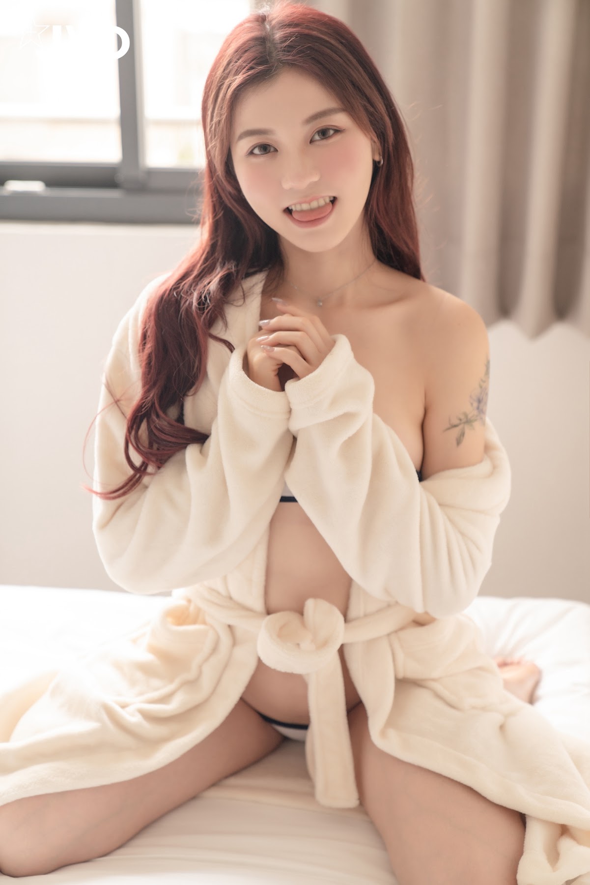 [JVID] 卡洛琳Caroline – 帶學妹來一日溫泉之旅 - P21